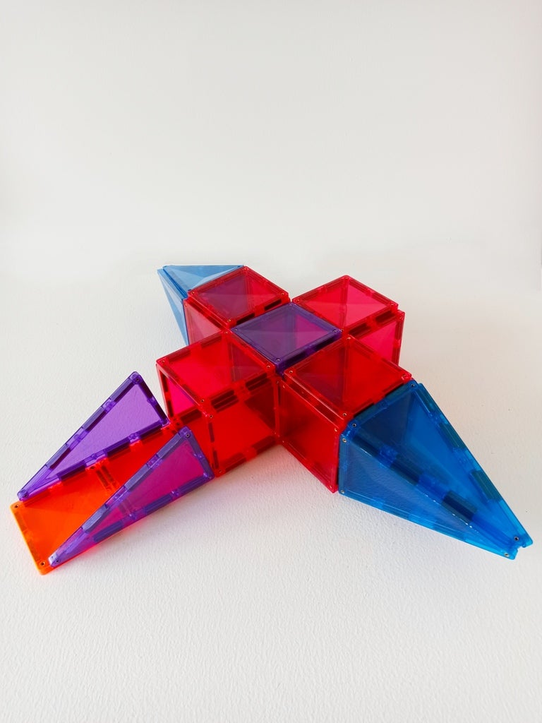 Magna tiles hot sale airplane